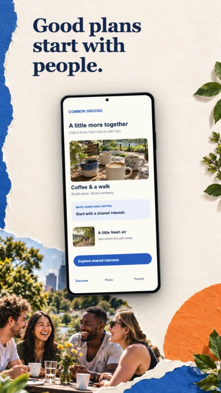 Common Ground, screen 1: Good plans start with people.
